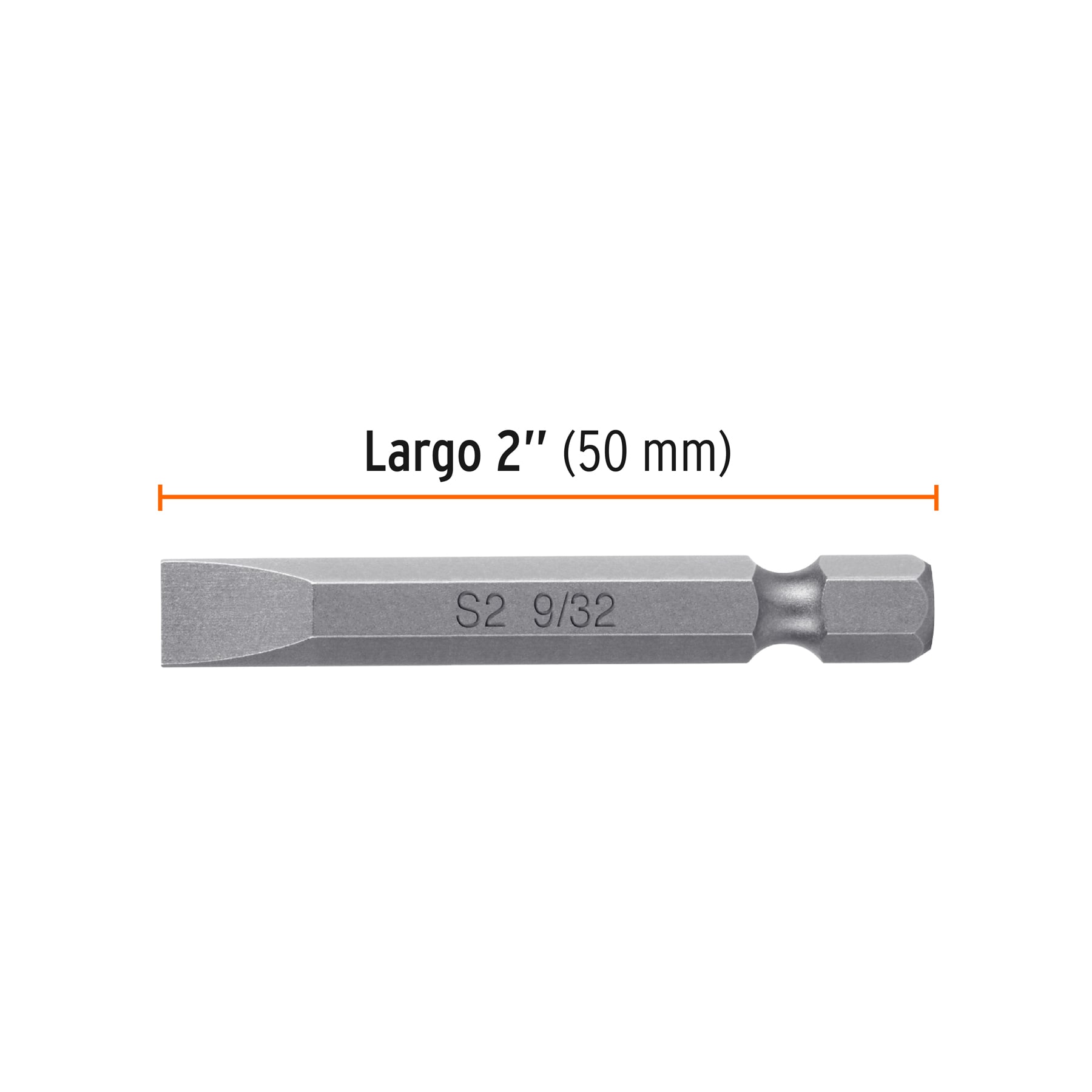 Estuche con 5 puntas planas de 9/32" largo 2", TRUPER EXPERT