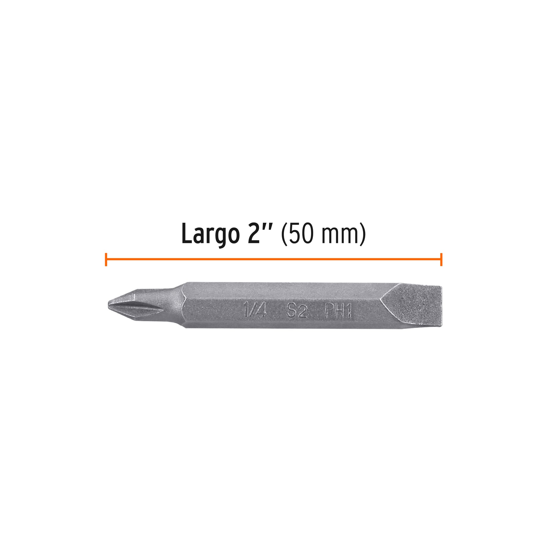 Estuche con 5 puntas dobles PH1 y 1/4" largo 2", EXPERT
