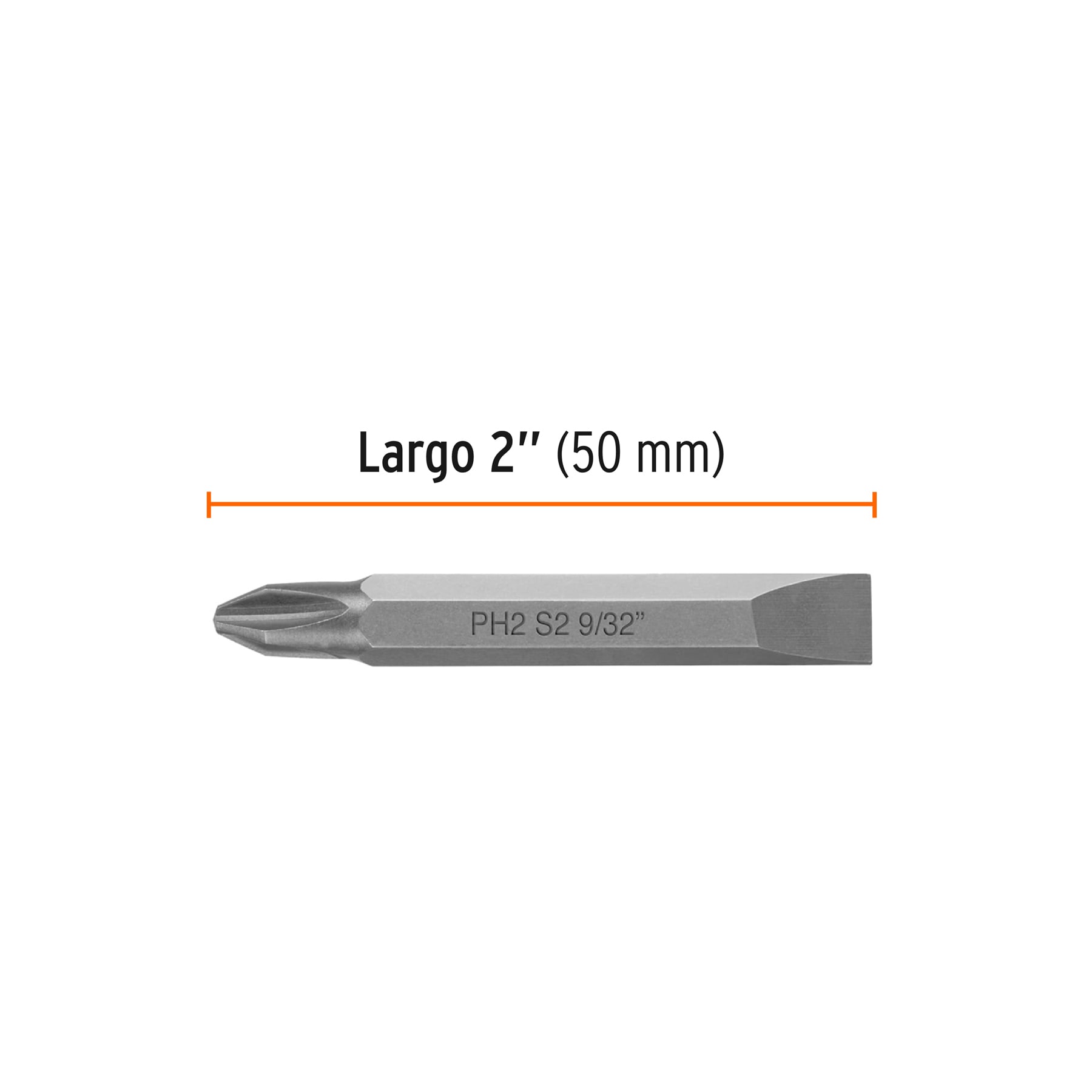 Estuche con 5 puntas dobles PH2 y 9/32" largo 2", EXPERT