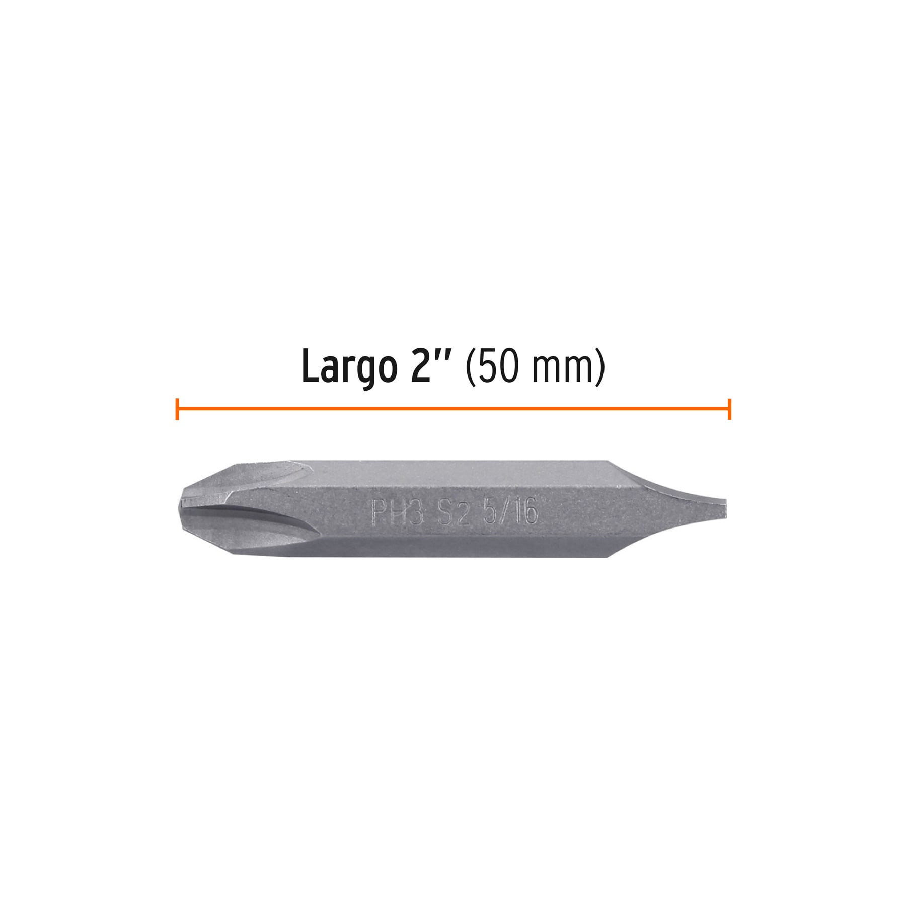 Estuche con 5 puntas dobles PH3 y 5/16" largo 2", EXPERT