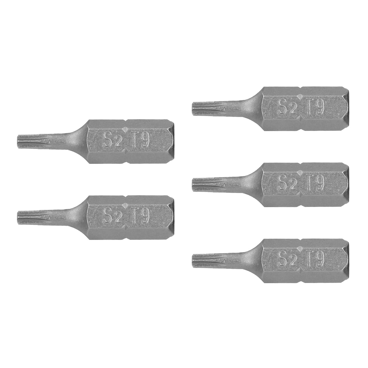 Estuche con 5 puntas torx T9 largo 1", TRUPER EXPERT