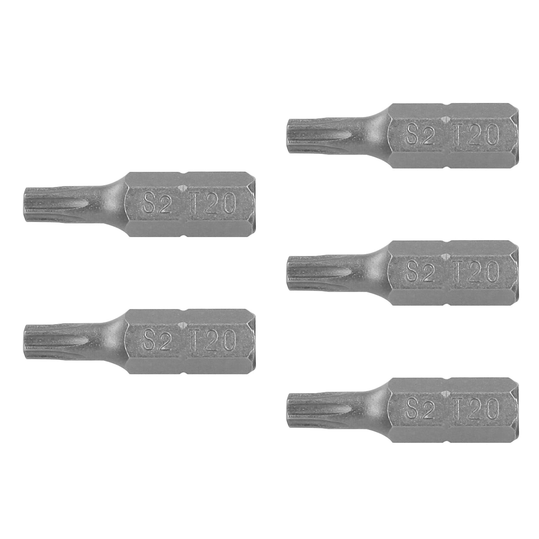 Estuche con 5 puntas torx T20 largo 1", TRUPER EXPERT
