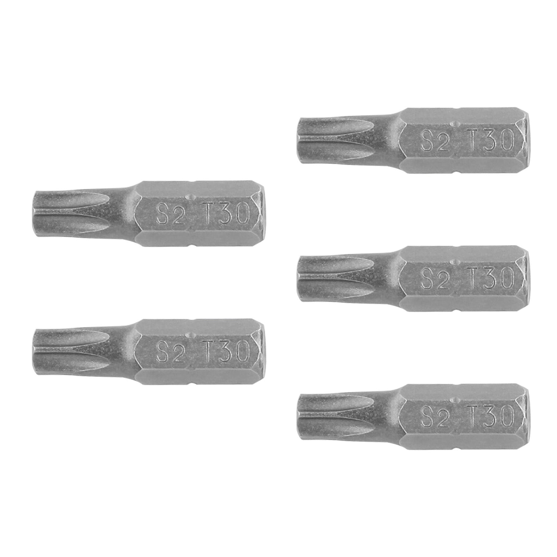 Estuche con 5 puntas torx T30 largo 1", TRUPER EXPERT