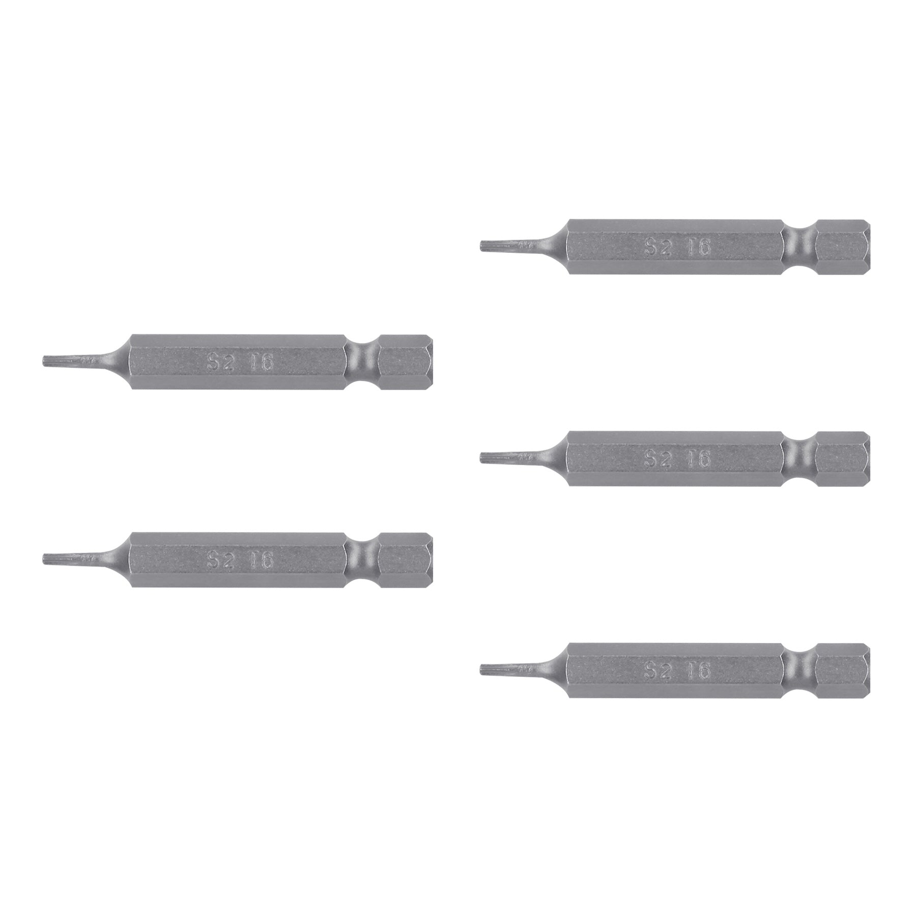 Estuche con 5 puntas torx T6 largo 2", TRUPER EXPERT
