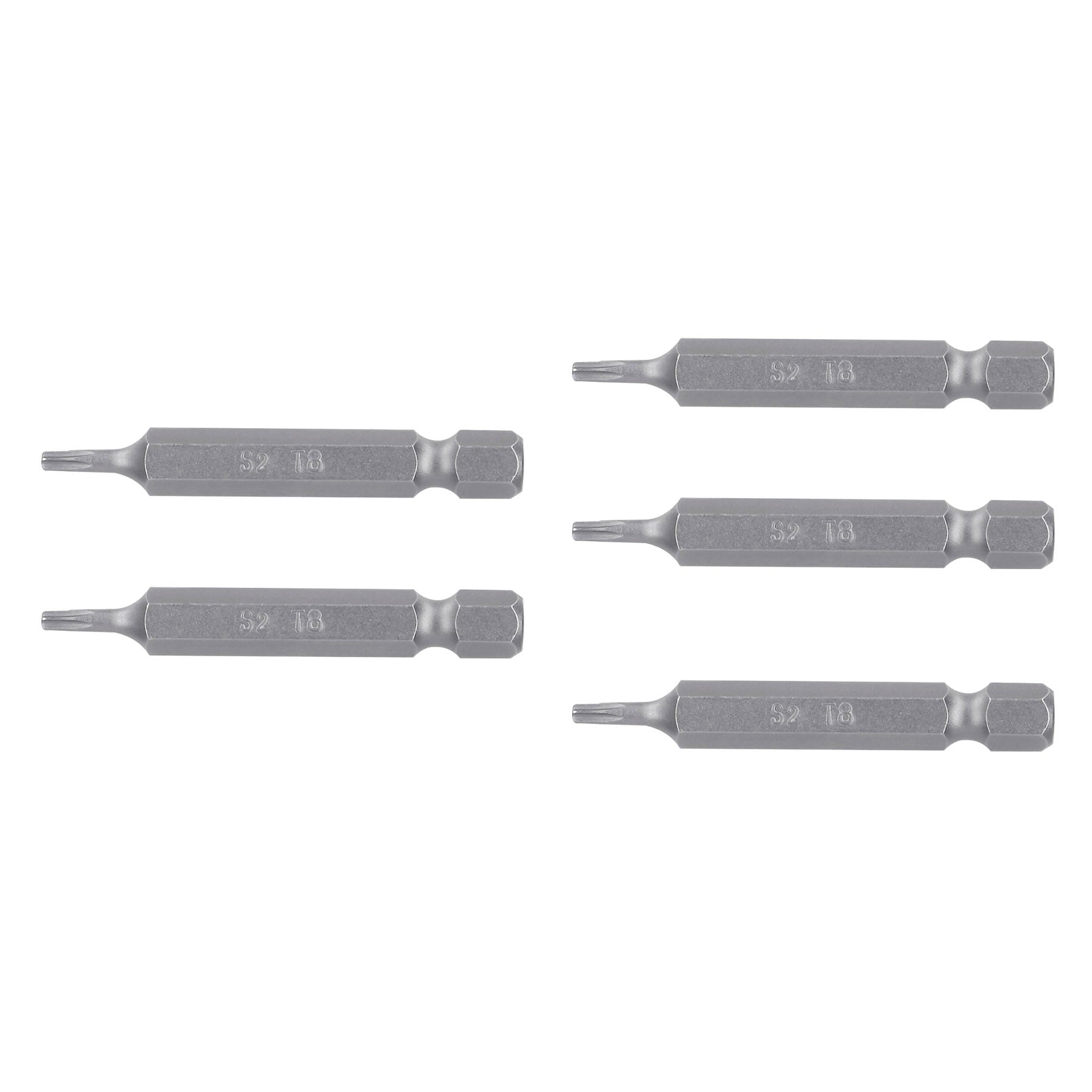 Estuche con 5 puntas torx T8 largo 2", TRUPER EXPERT