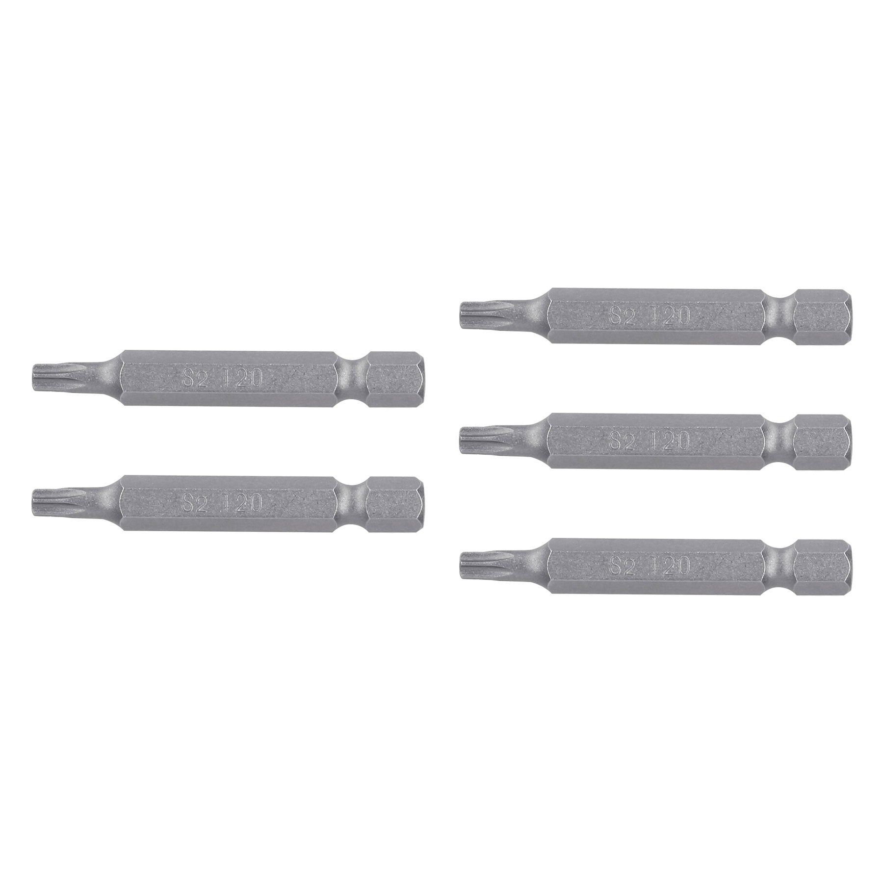 Estuche con 5 puntas torx T20 largo 2", TRUPER EXPERT