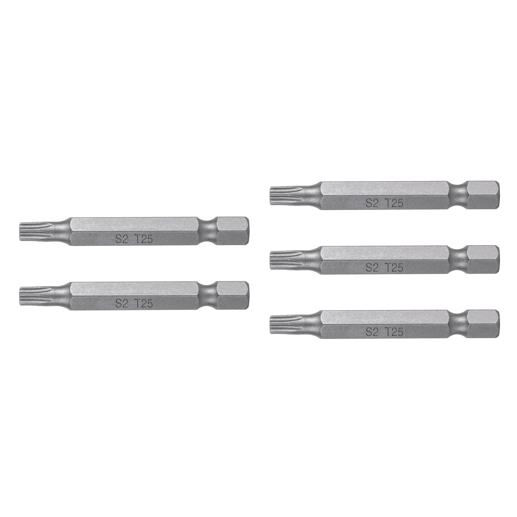 Estuche con 5 puntas torx T25 largo 2", TRUPER EXPERT