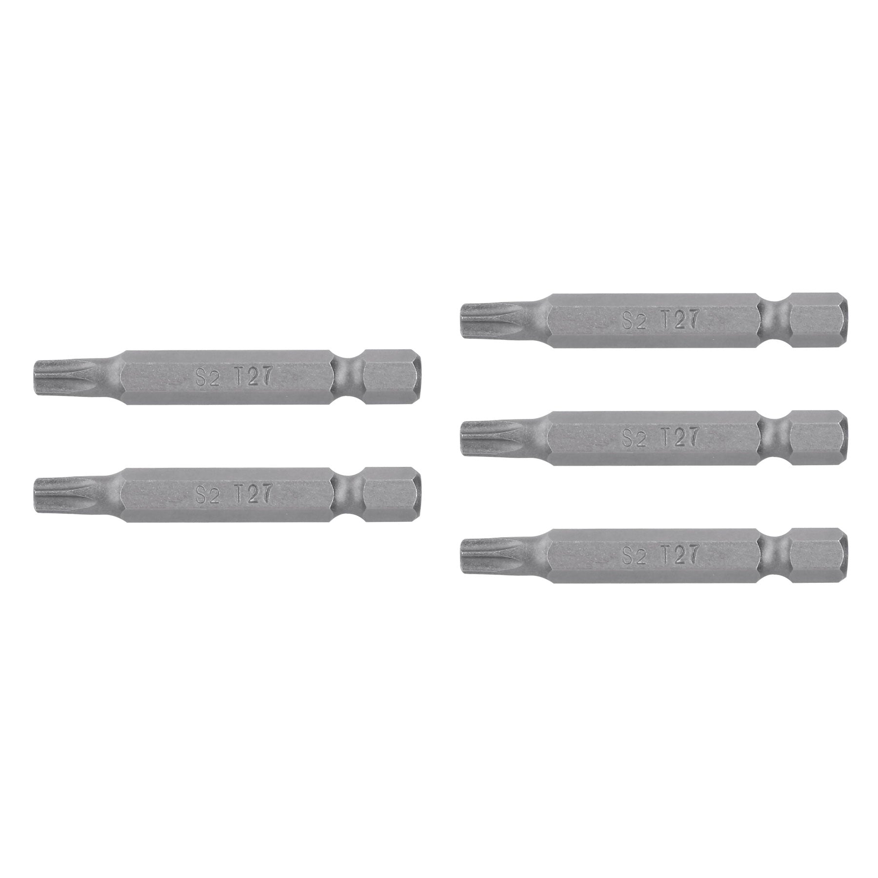 Estuche con 5 puntas torx T27 largo 2", TRUPER EXPERT
