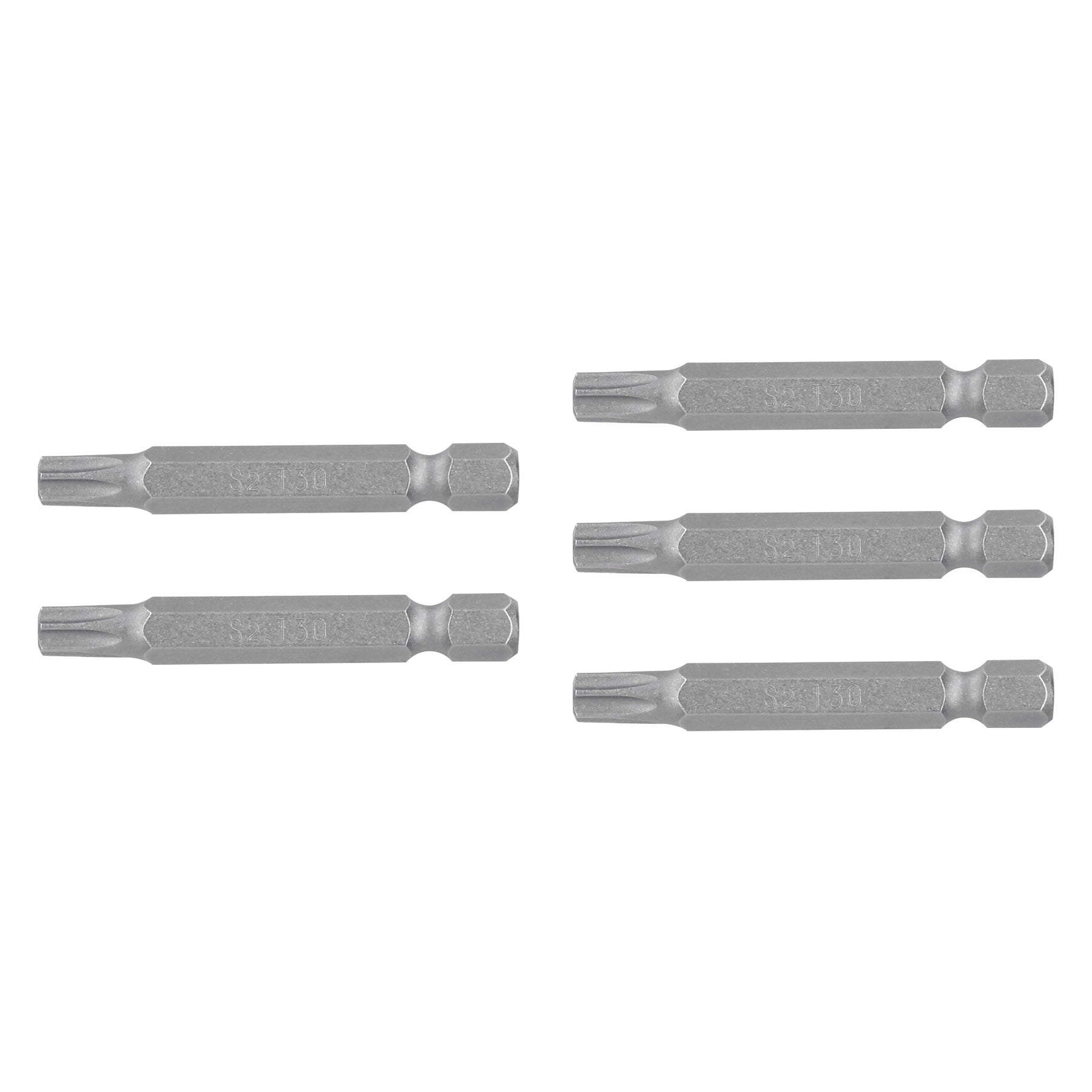 Estuche con 5 puntas torx T30 largo 2", TRUPER EXPERT