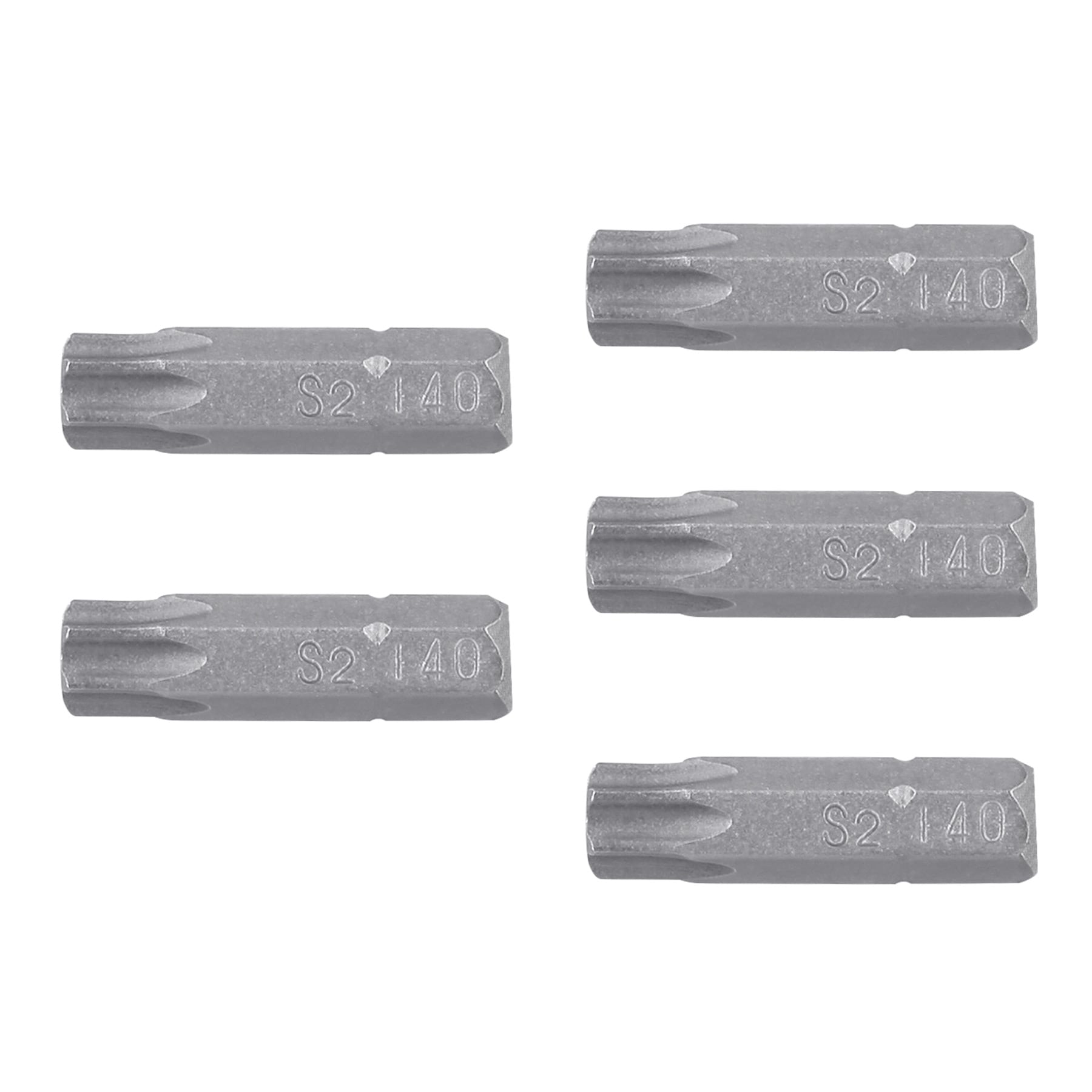 Estuche con 5 puntas torx T40 con seguro largo 1", EXPERT