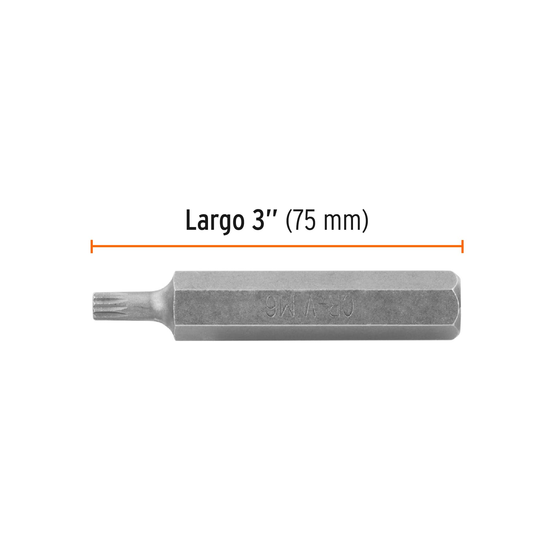 Estuche con 4 puntas brístol combinadas largo 3", EXPERT