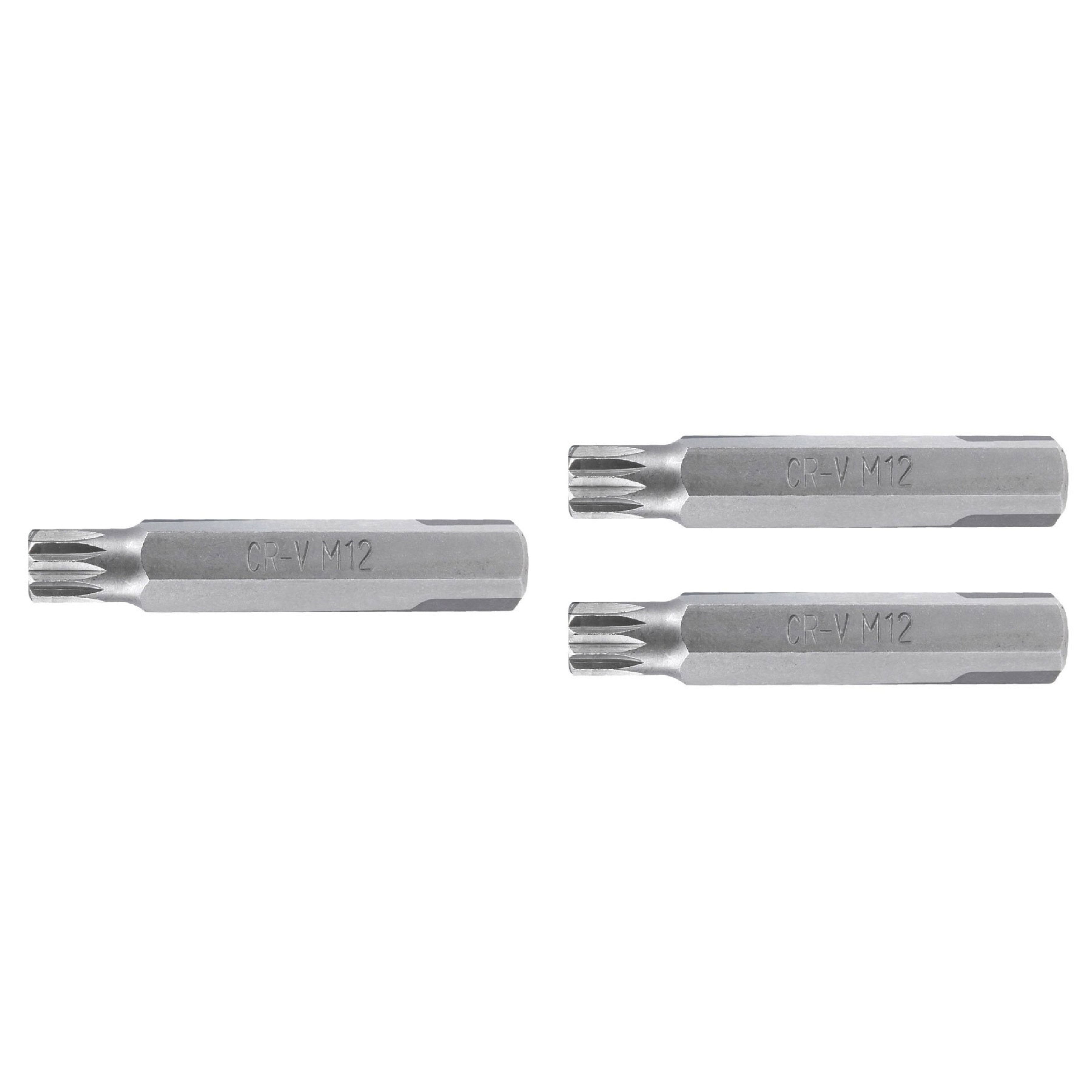 Estuche con 3 puntas bristol M12 largo 3", TRUPER EXPERT