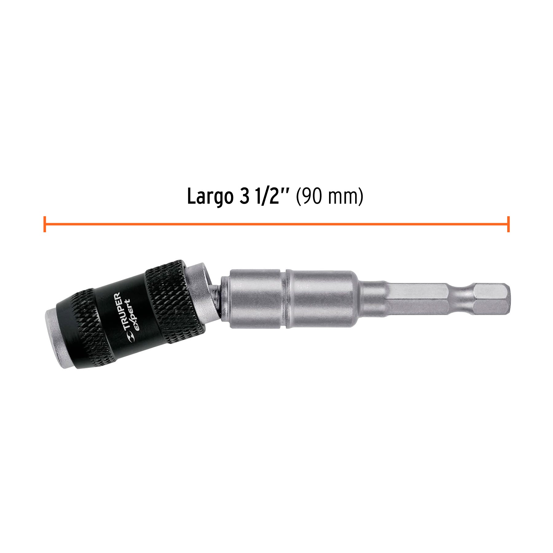 Extensión magnética articulada 3 1/2", para puntas, EXPERT