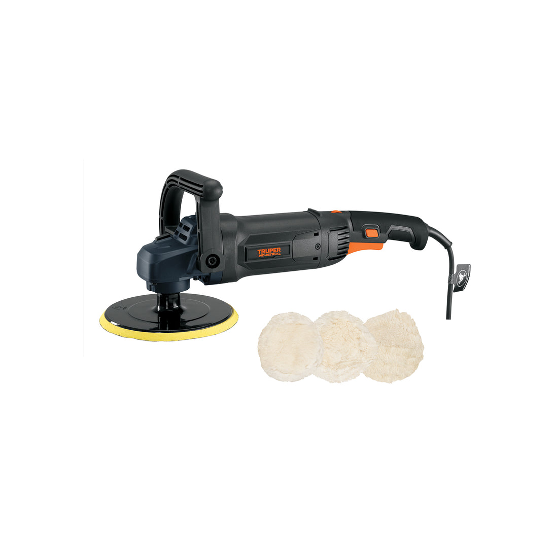 Pulidora rotativa 7", 1200W, TRUPER INDUSTRIAL