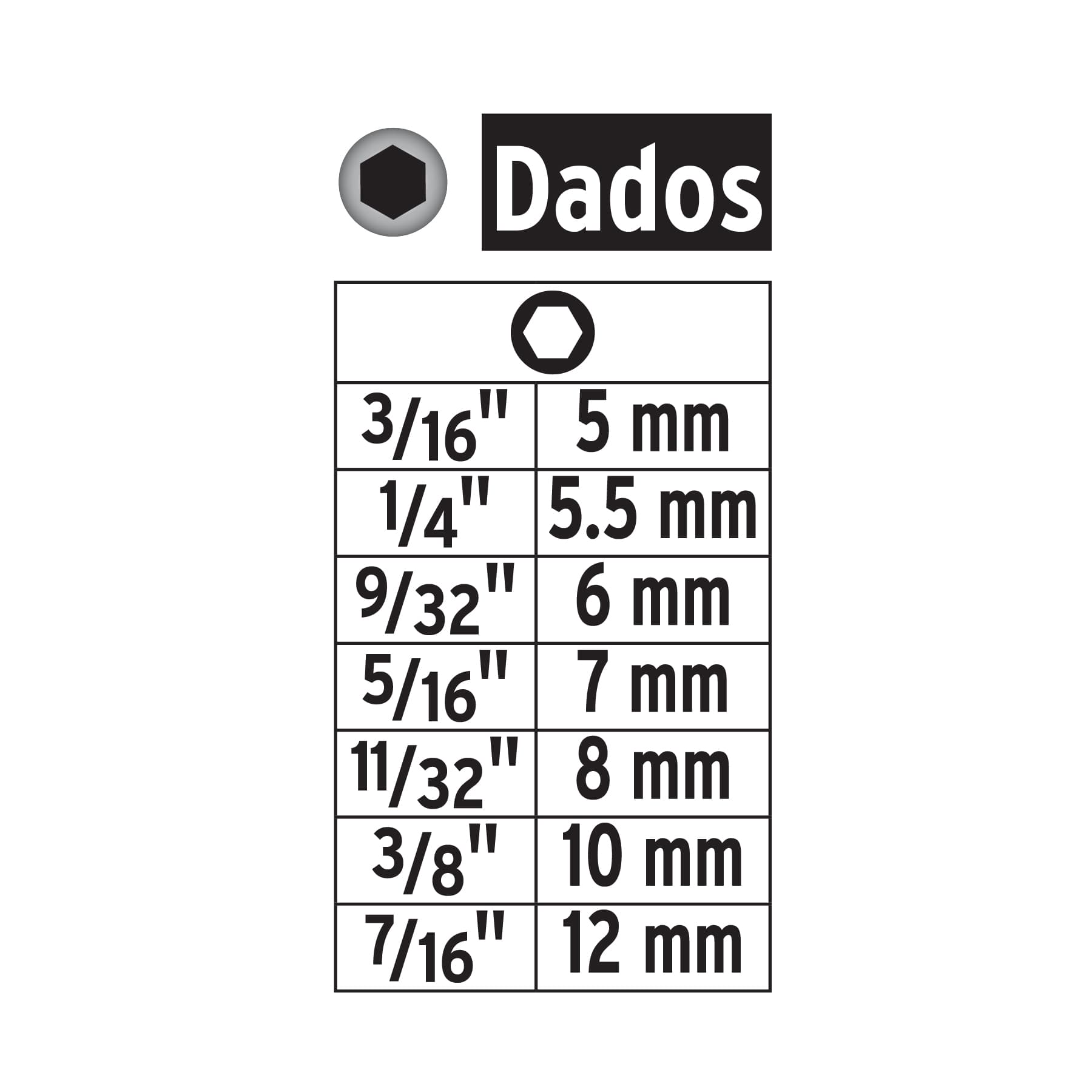 Juego de 14 dados magnéticos para taladro, TRUPER