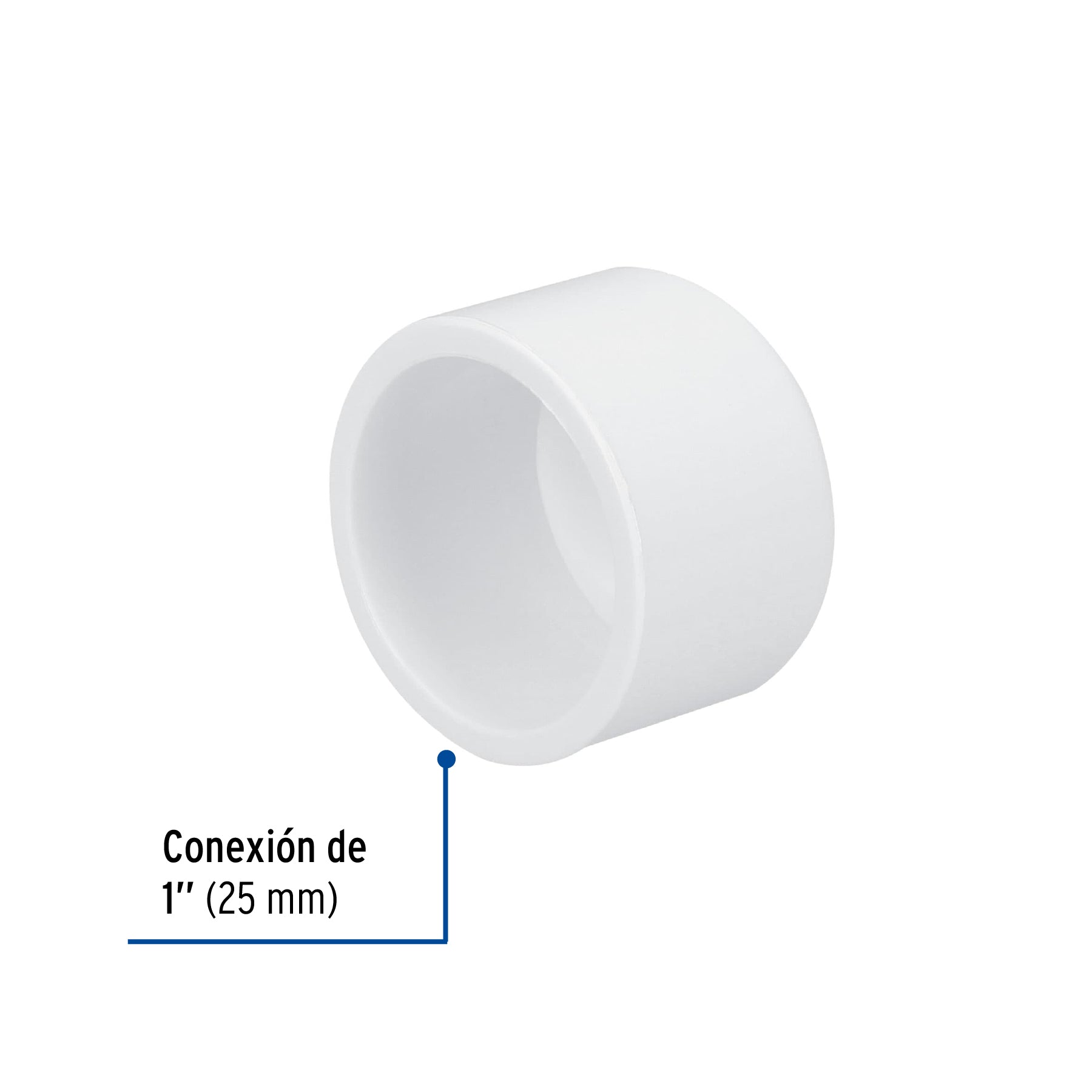 Tapón de PVC 1", FOSET