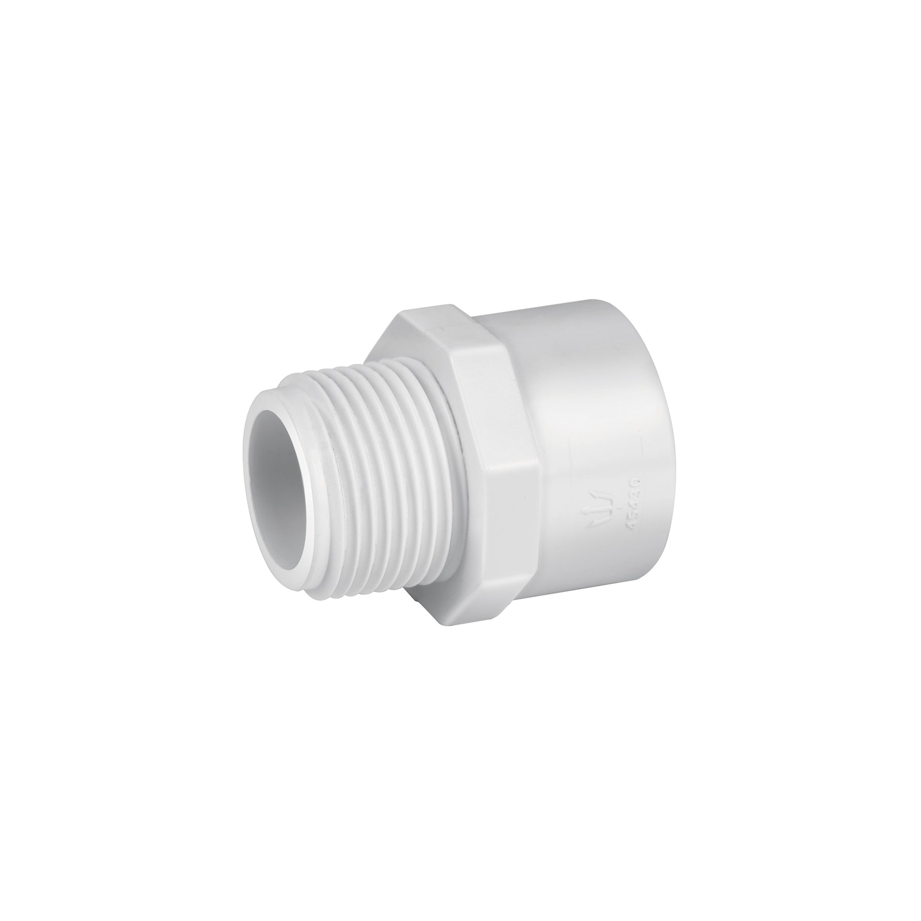 Adaptador macho de PVC de 3/4", FOSET