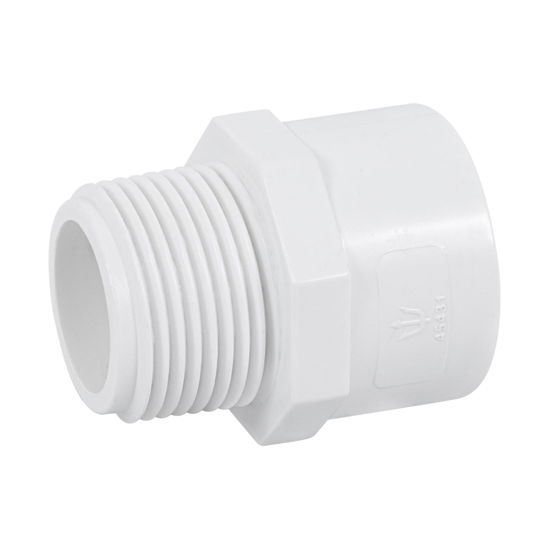 Adaptador macho de PVC de 1", FOSET