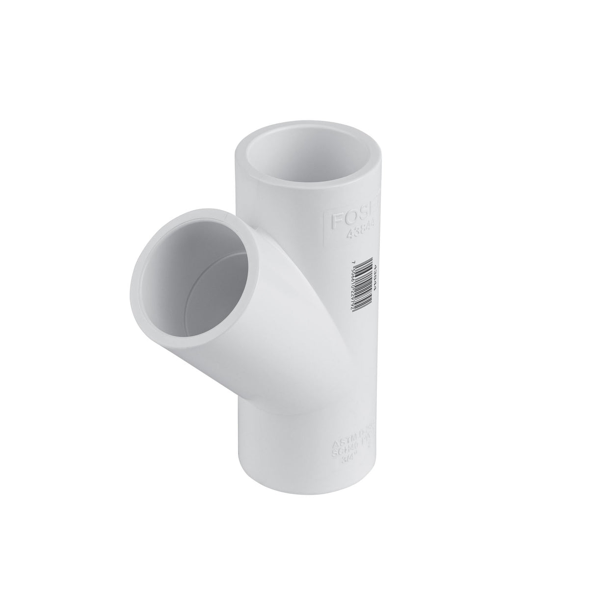 Yee sencilla de PVC 1", FOSET