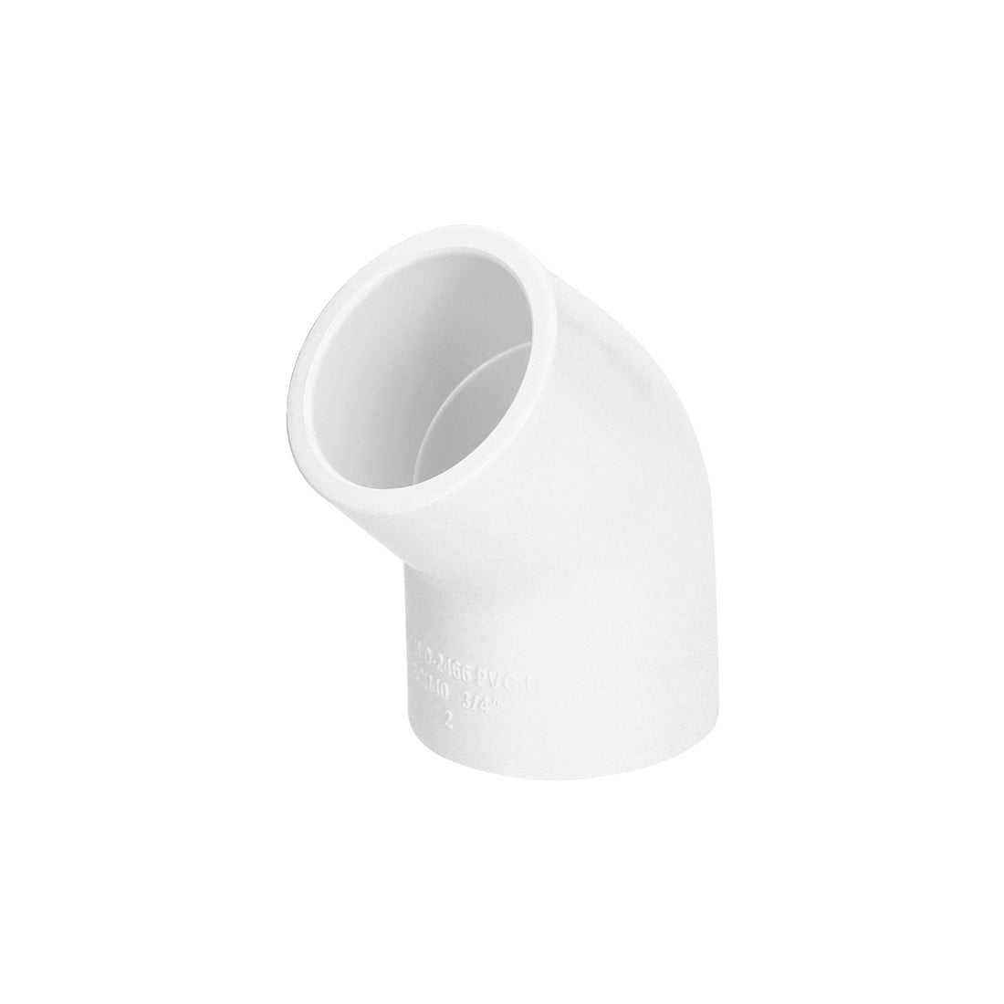 Codo 45° de PVC de 3/4", FOSET