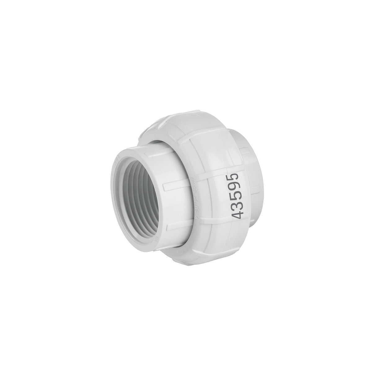 Tuerca unión roscable de PVC 1", FOSET