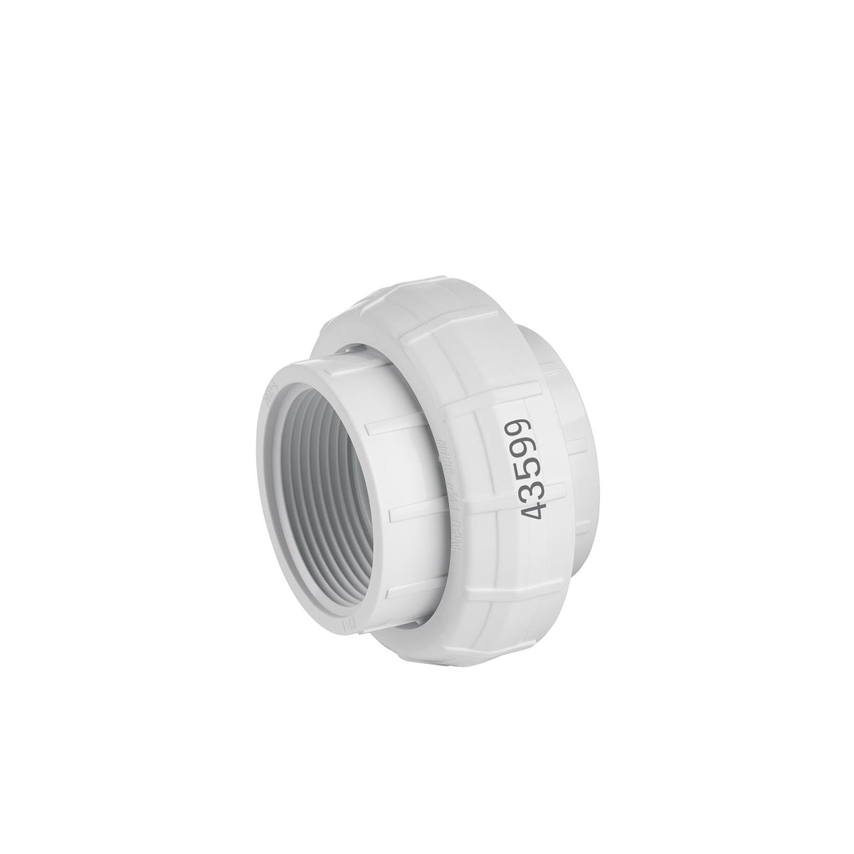 Tuerca unión roscable de PVC 1-1/2", FOSET