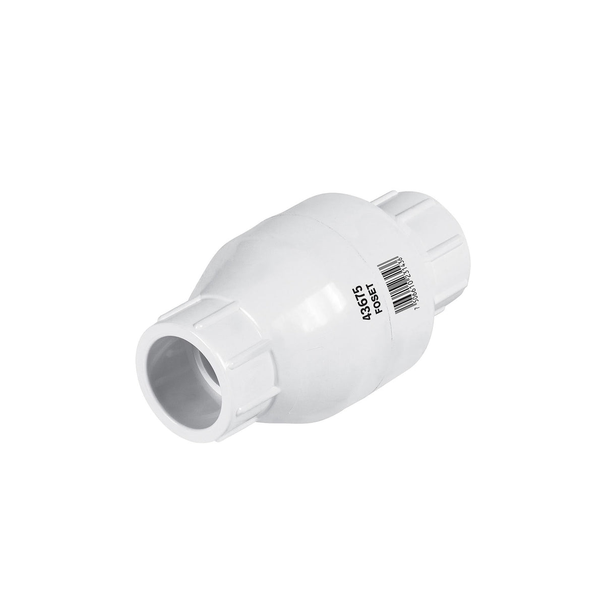 Válvula check de PVC 3/4" para cementar, FOSET