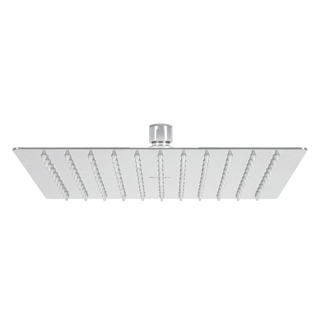 Regadera plato cuadrado 10" sin brazo, cromo, FOSET RIVIERA