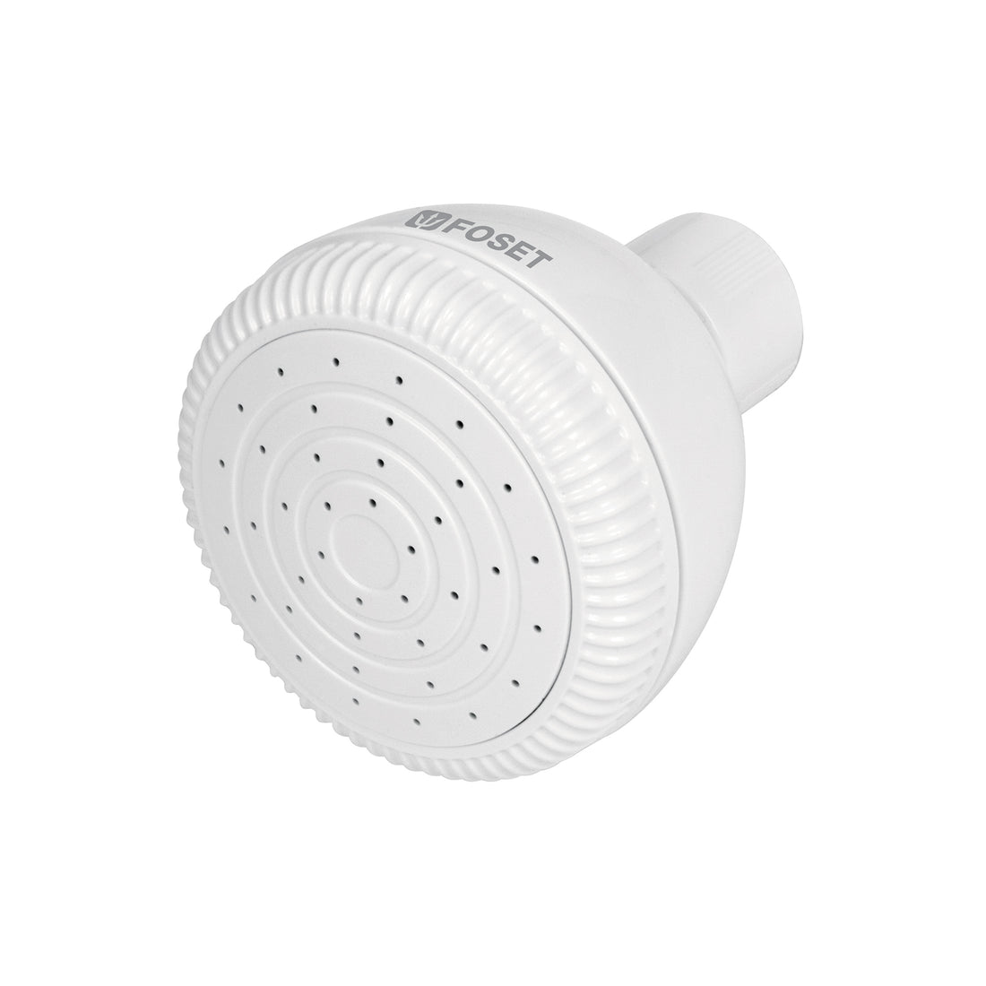 Regadera redonda de ABS 2-1/2" sin brazo, FOSET BASIC