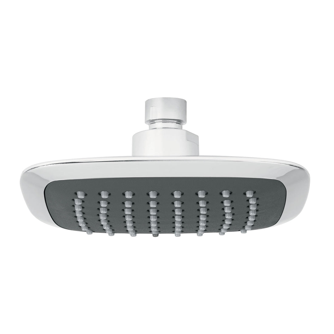 Regadera cuadrada 6", ABS, sin brazo, cromo, AERO