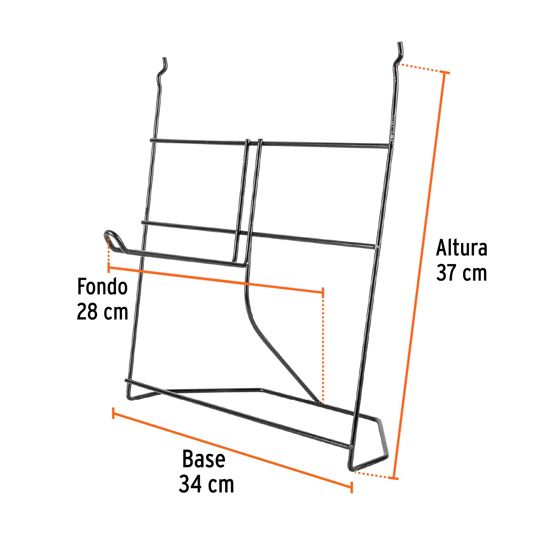 Rack para discos abrasivos 14", TRUPER