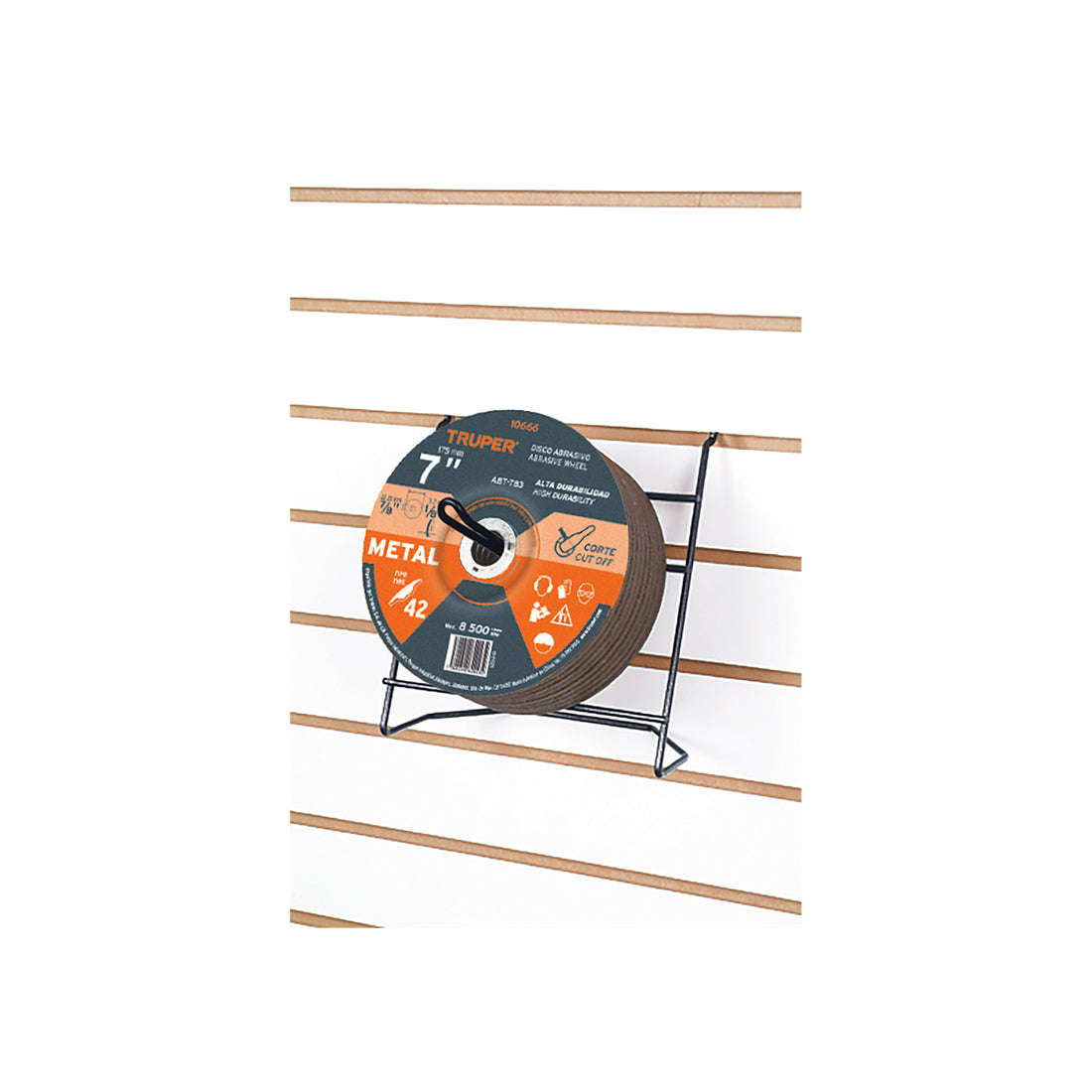 Rack para discos abrasivos 7 y 9", TRUPER