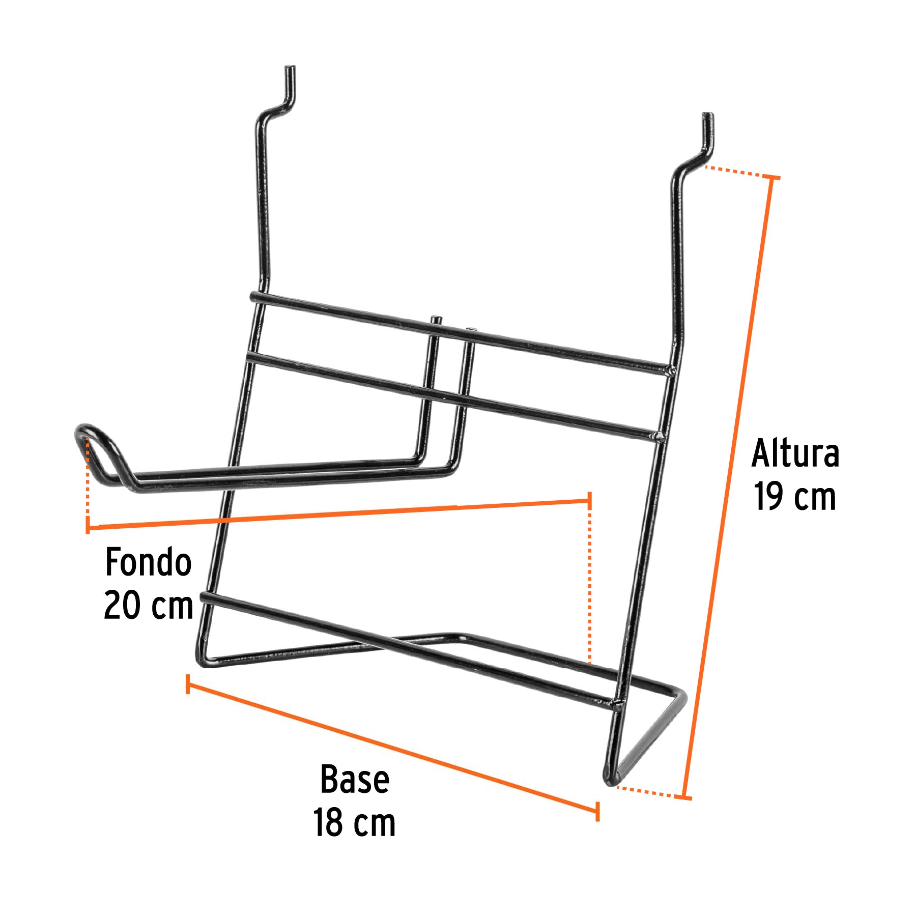 Rack para discos abrasivos 7 y 9", TRUPER