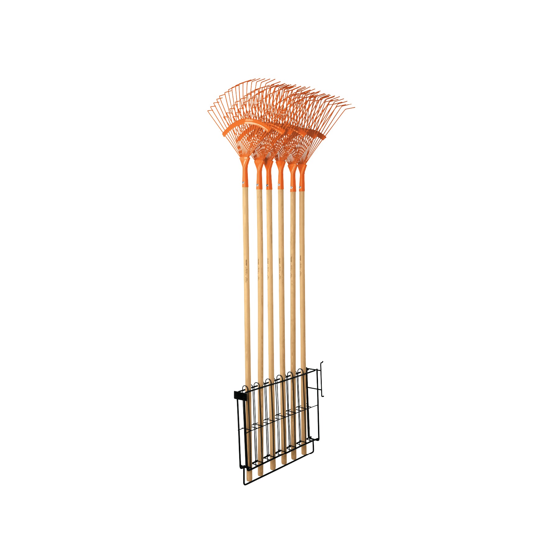 Rack para escobas metálicas, TRUPER