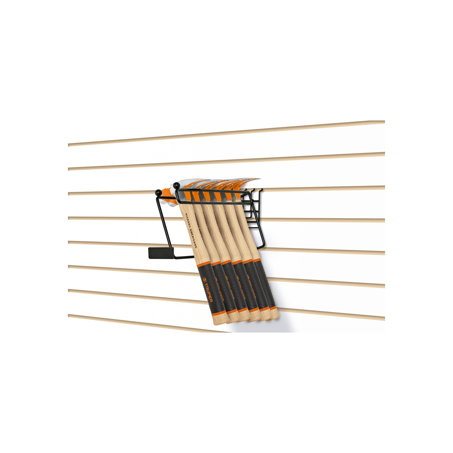 Rack para martillos semipulidos uña curva, TRUPER