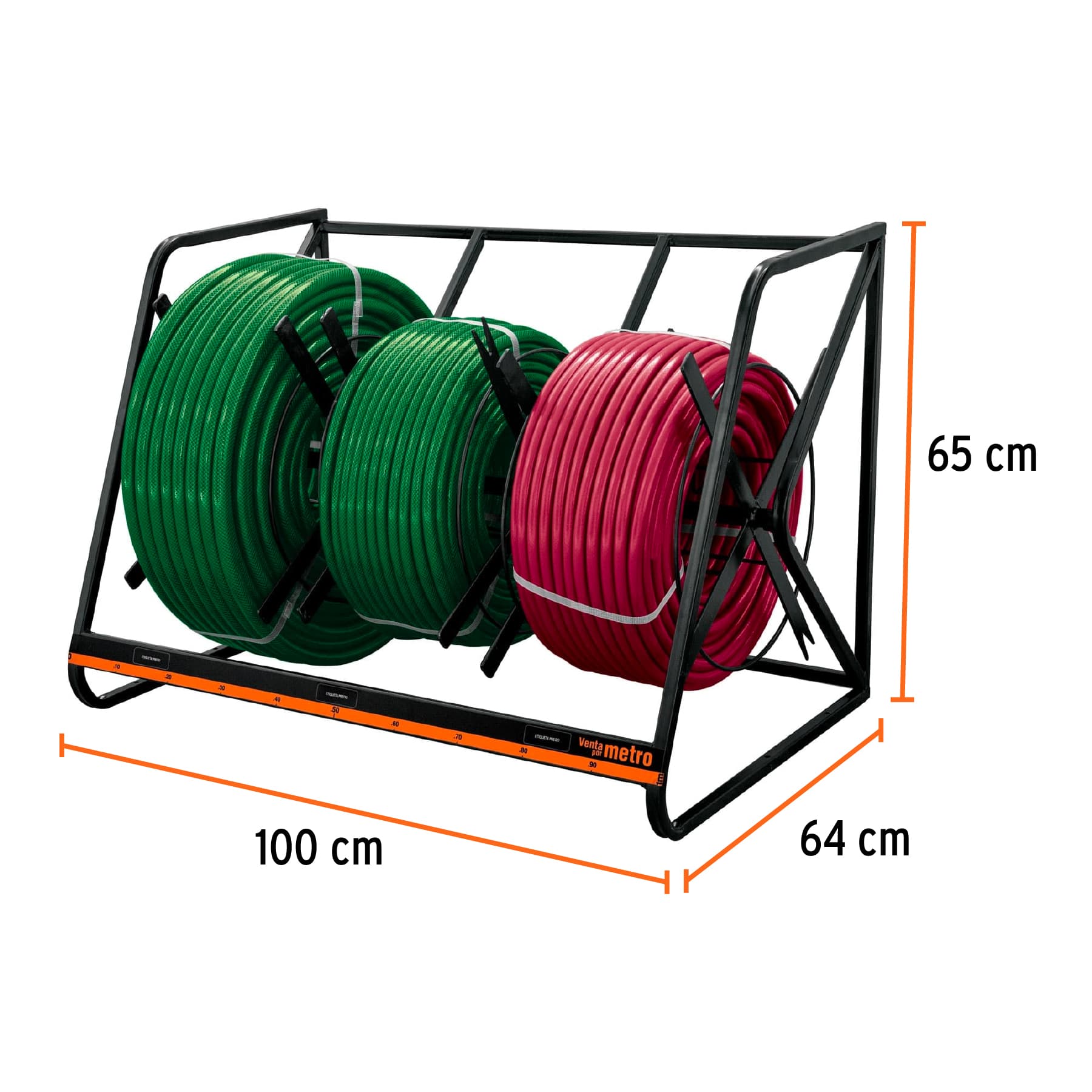 Rack para manguera y tubo flexible, TRUPER