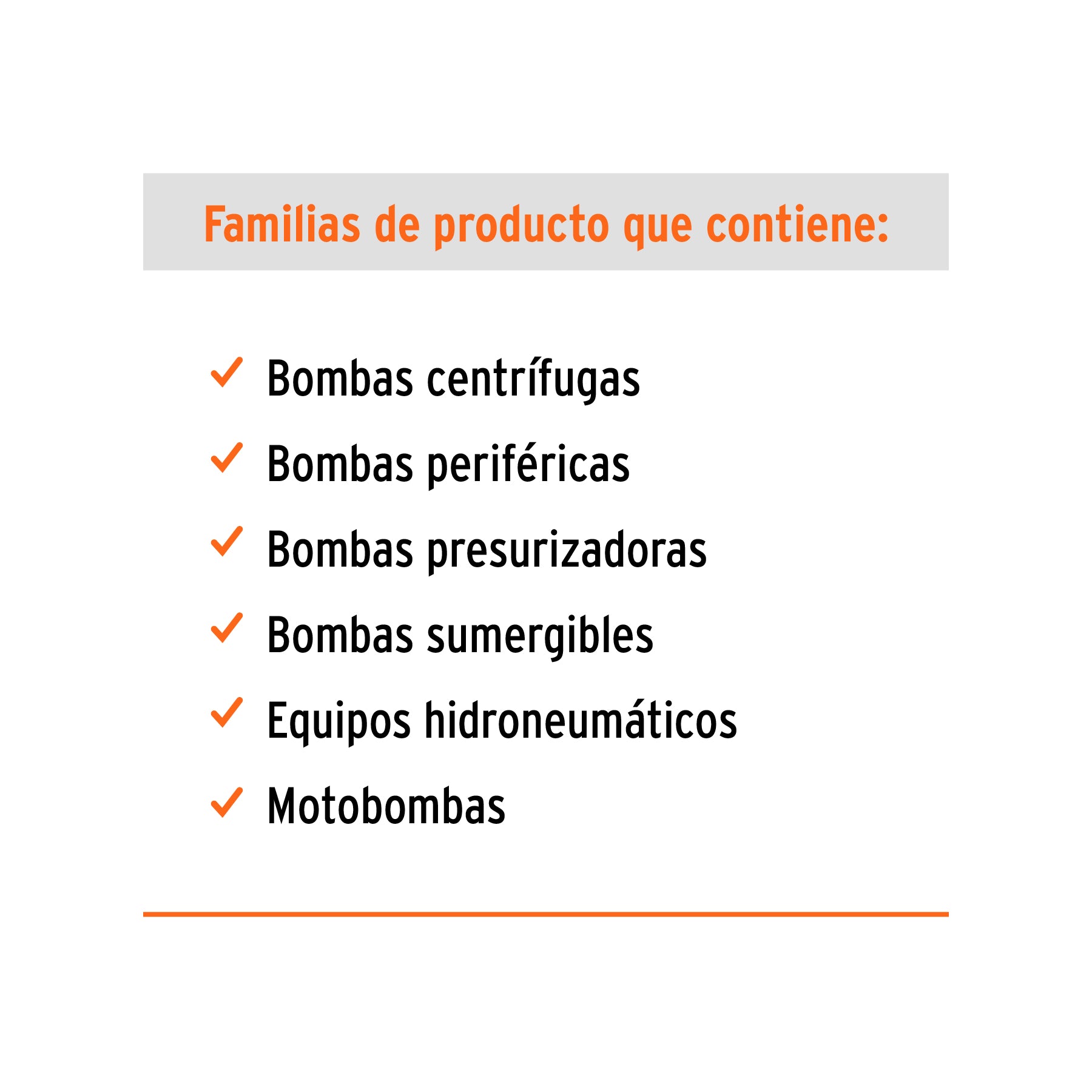 Mueble exhibidor con bombas de agua