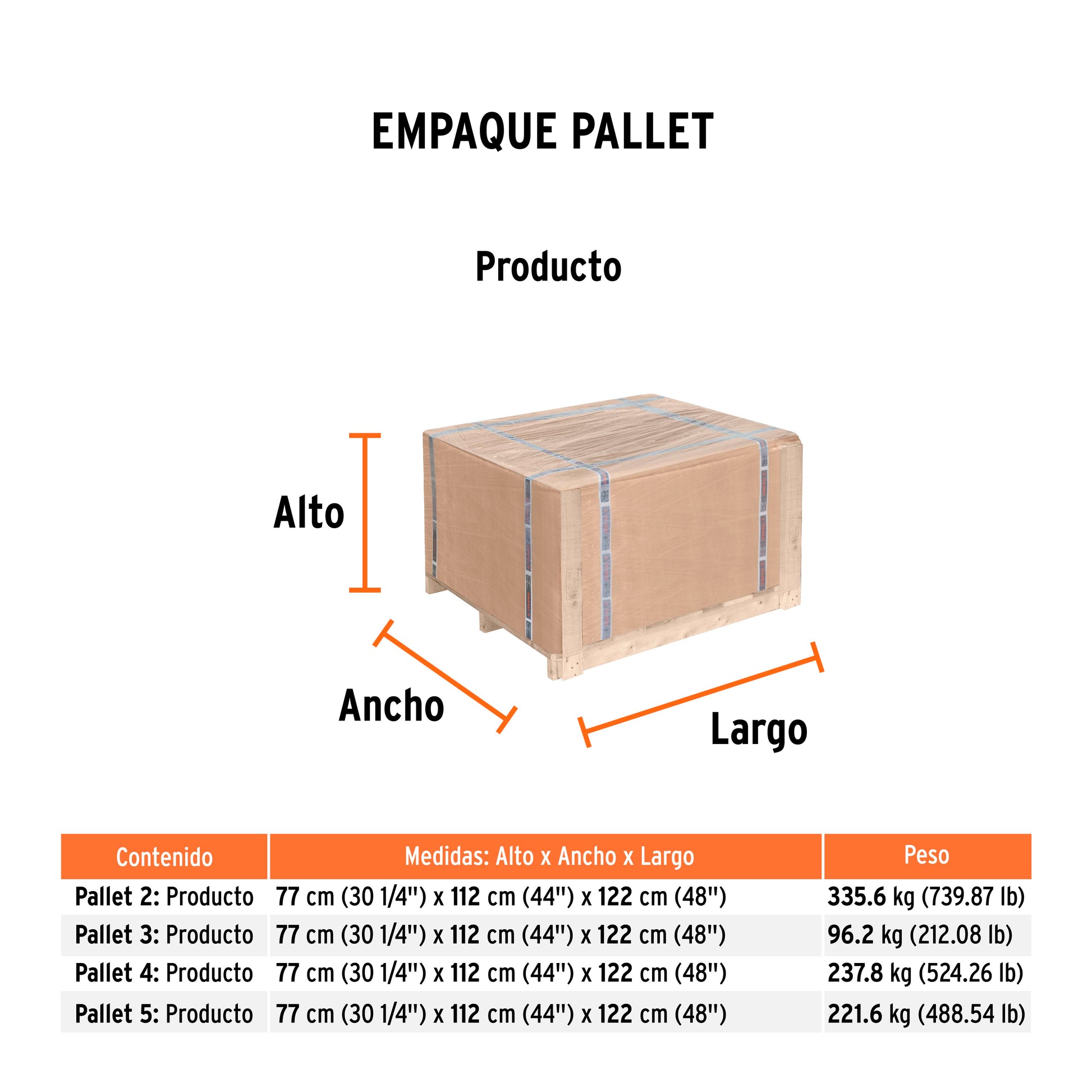 Mueble exhibidor con bombas de agua - Empaque
