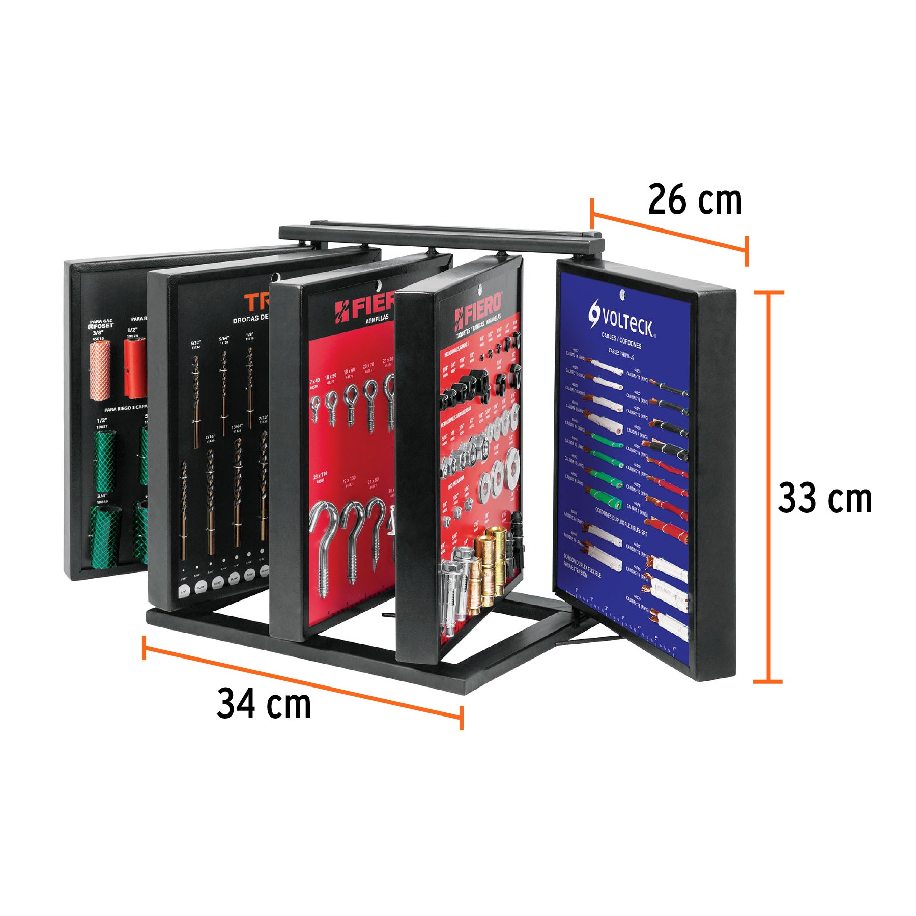 Rack para muestrario, TRUPER