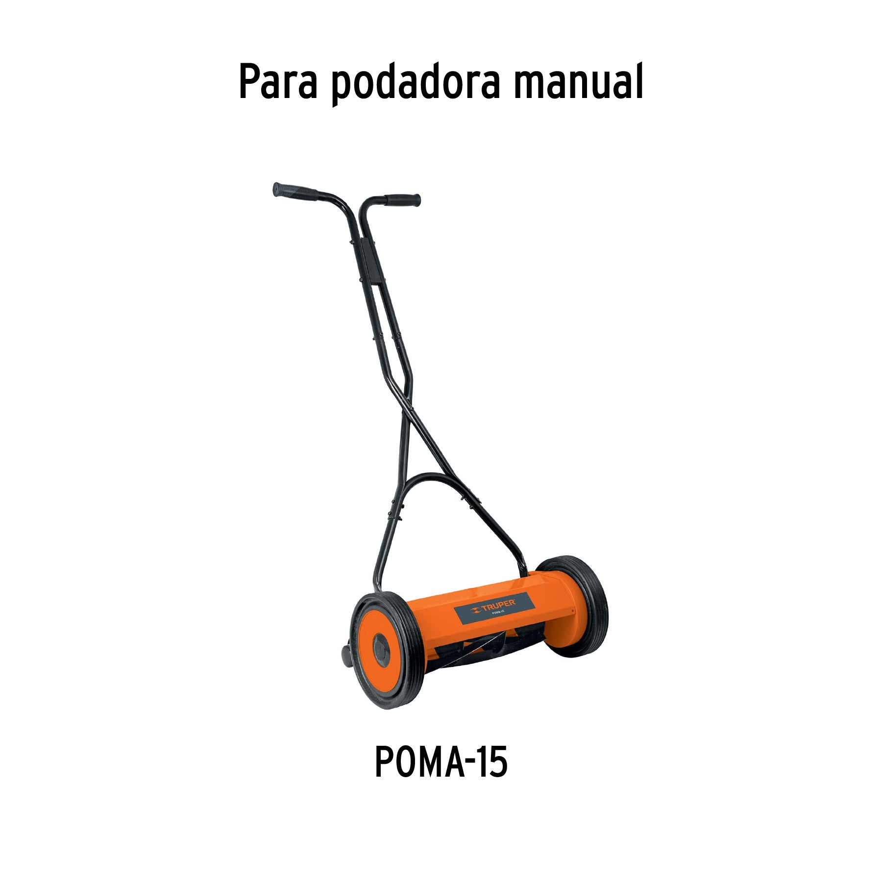 Montaje de rodillo de repuesto para podadora POMA-15, TRUPER