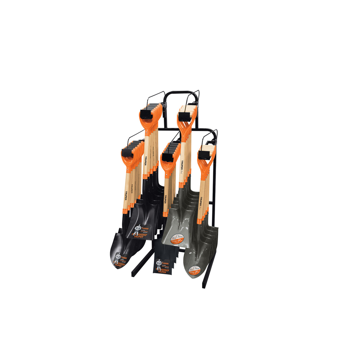 Rack para palas con mango "Y" de pared para 30 pz, TRUPER