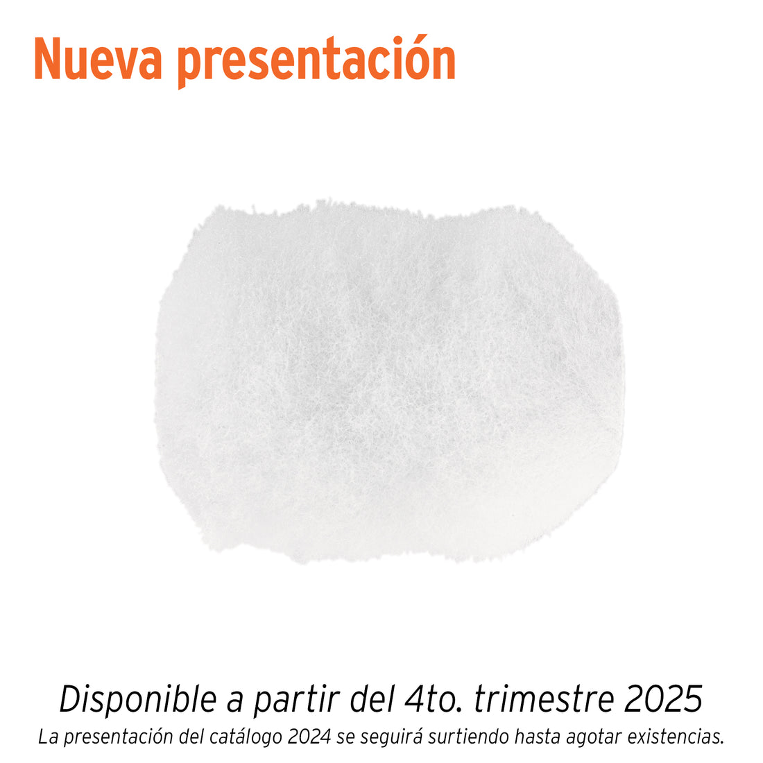 Bolsa c/1 felpa para mini rodillo poliéster 4"x3/4", TRUPER