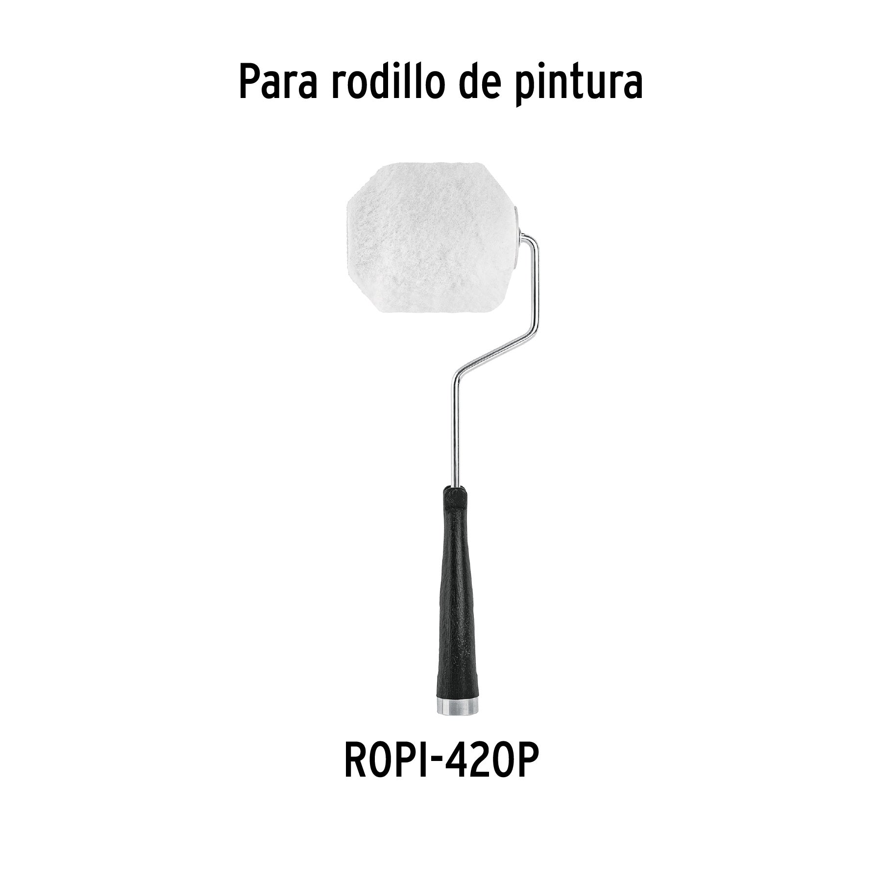 Bolsa c/1 felpa para mini rodillo poliéster 4"x3/4", TRUPER