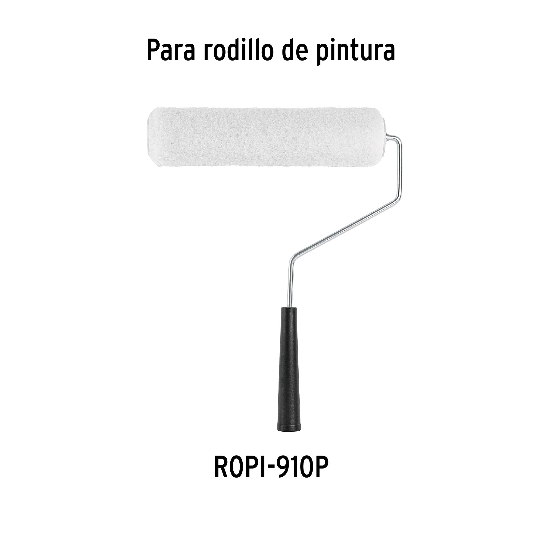 Felpa para rodillo 9 x 3/8" superficies lisas, PRETUL