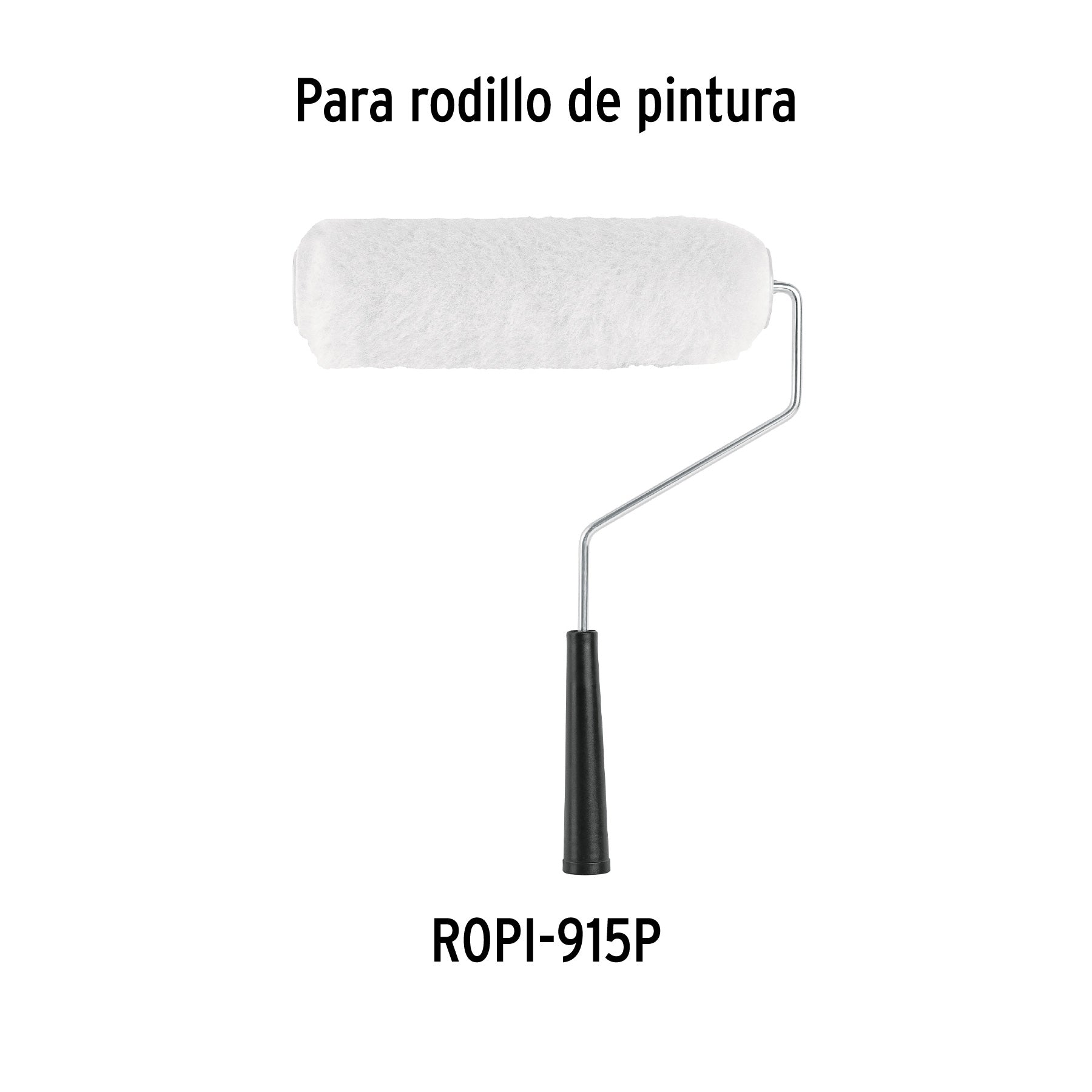 Felpa para rodillo 9 x 5/8" superficies poco rugosas, PRETUL