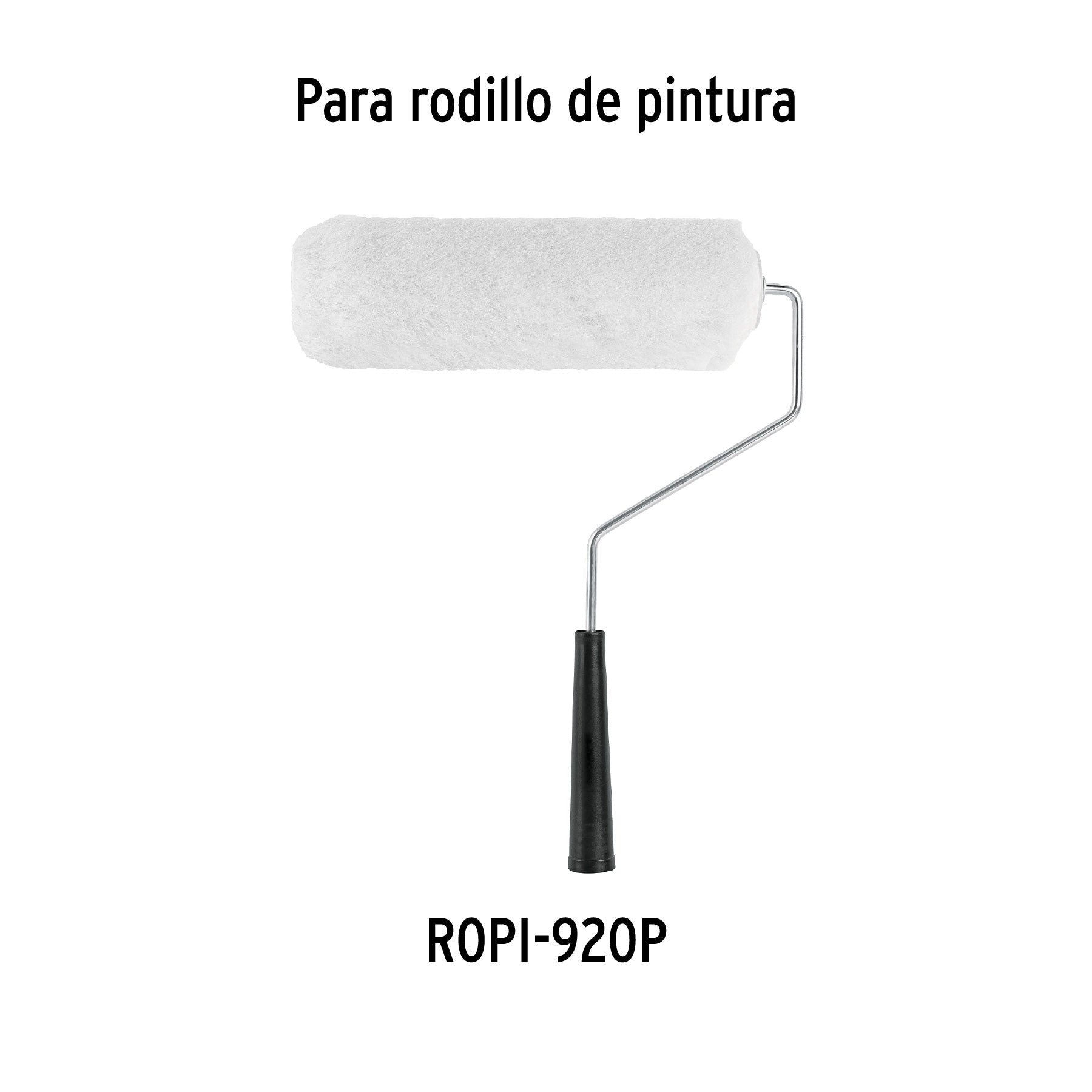 Felpa para rodillo 9 x 3/4" superficies rugosas, PRETUL