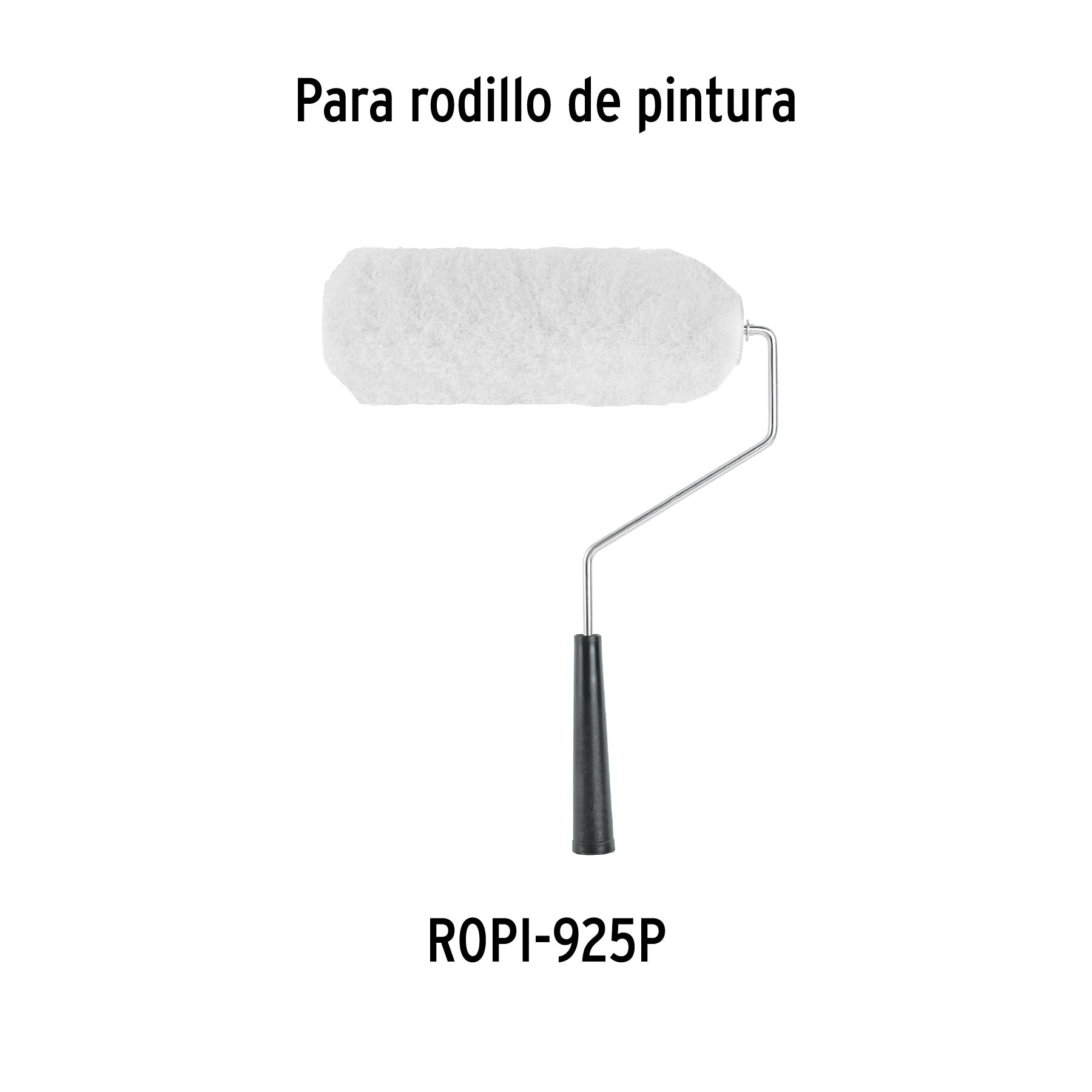 Felpa para rodillo 9 x 1" superficies muy rugosas, PRETUL