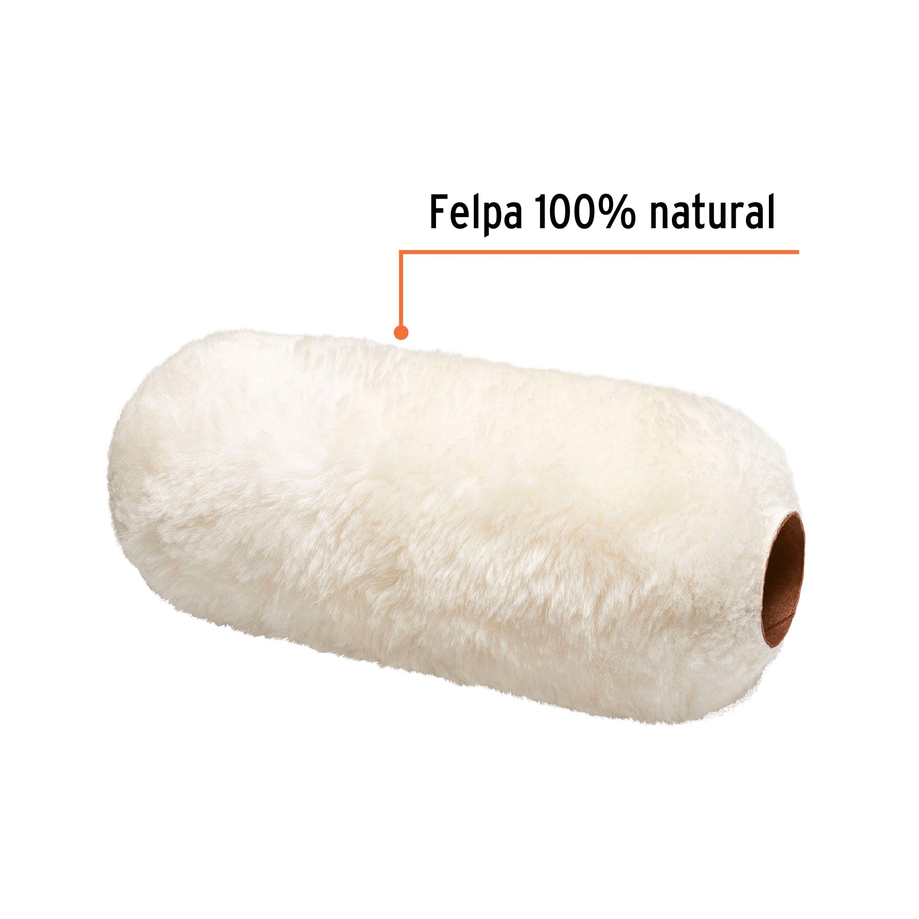Felpa para rodillo 9x1-1/4" superficies extra rugosas,EXPERT