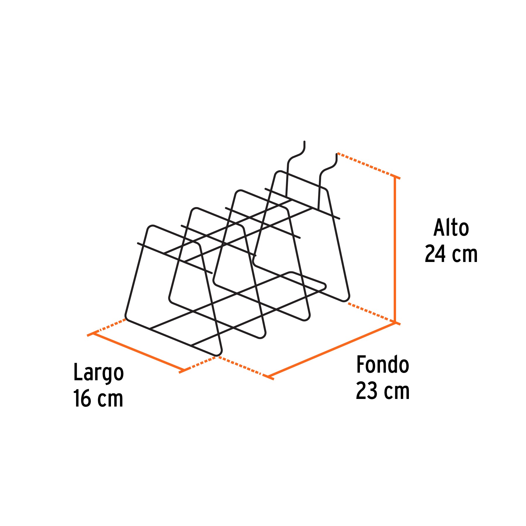 Rack para tijeras de poda, TRUPER