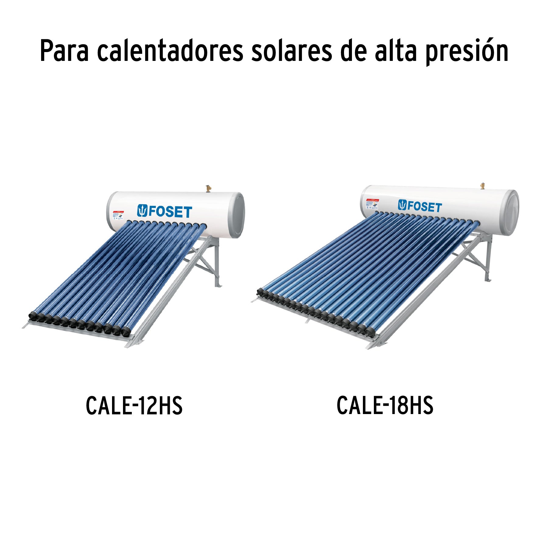 Ánodo de magnesio para calentador solar, 3/4", FOSET